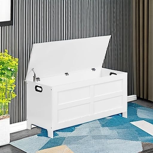 Storage Chest 39.4” Toy Chest Entryway Storage Trunk Storage Bench