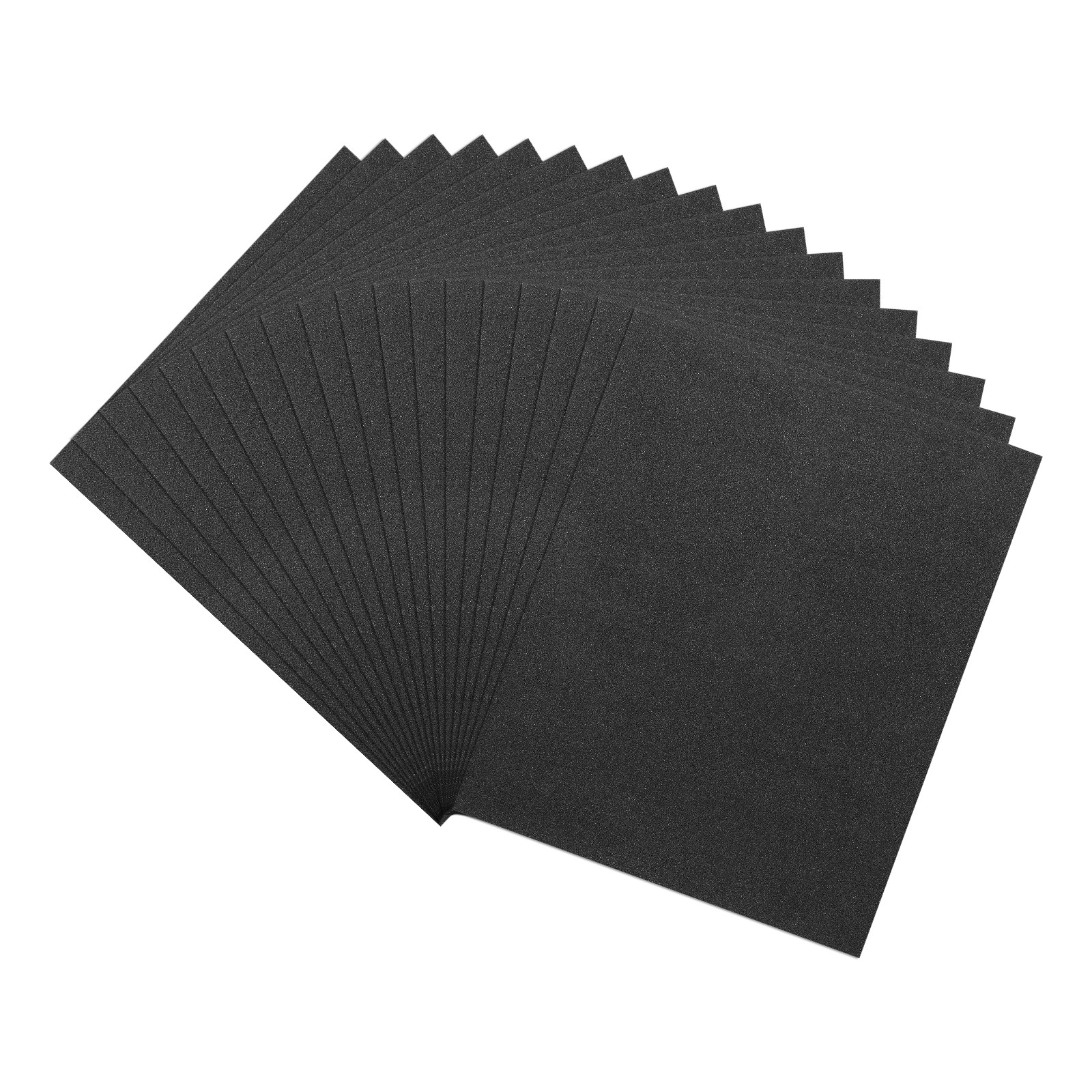18 Pcs 80 Grit Dry SandPapers, 9 x 11 Inch Sand Papers