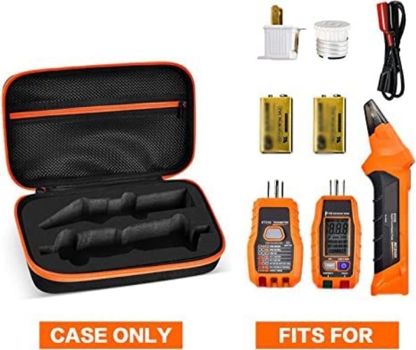 Protective Hard Shell Case for Circuit Testers and Electrical Measurement Tools