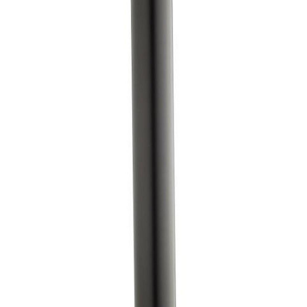 144 Inch Outdoor Post-Black Finish - 147-BEL-778220 - Bailey Street Home