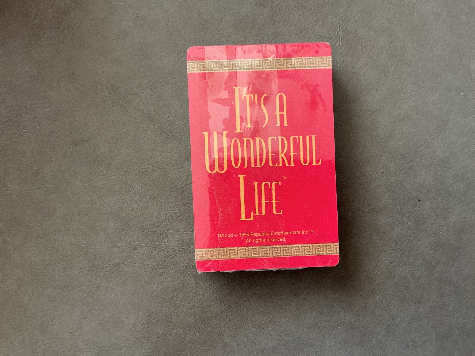 Vintage It’s A Wonderful Life Board Game deck of red friends cards