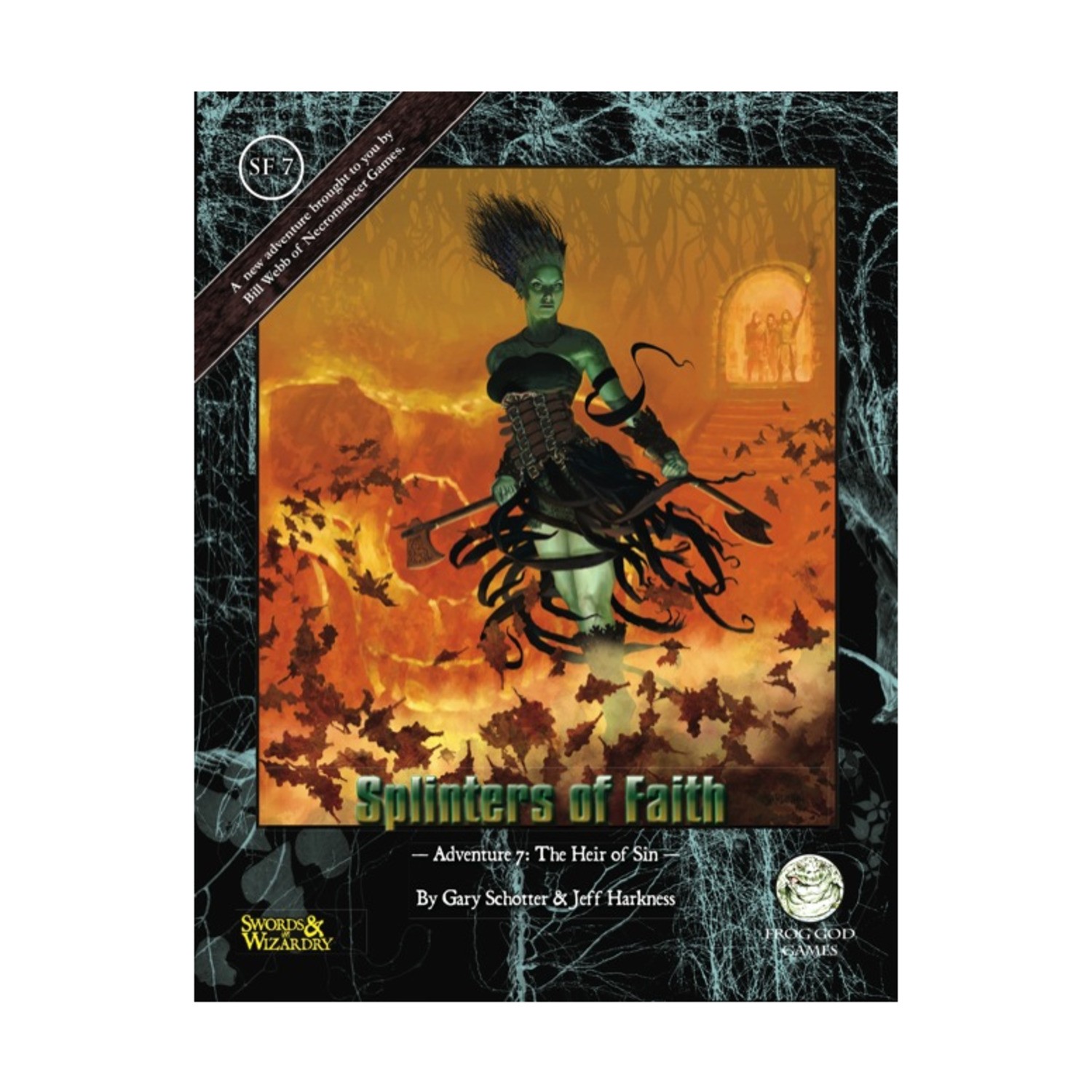 Frog God Swords & Wiz  Splinters of Faith #7 - The Heir of Sin (Swords & Wi EX