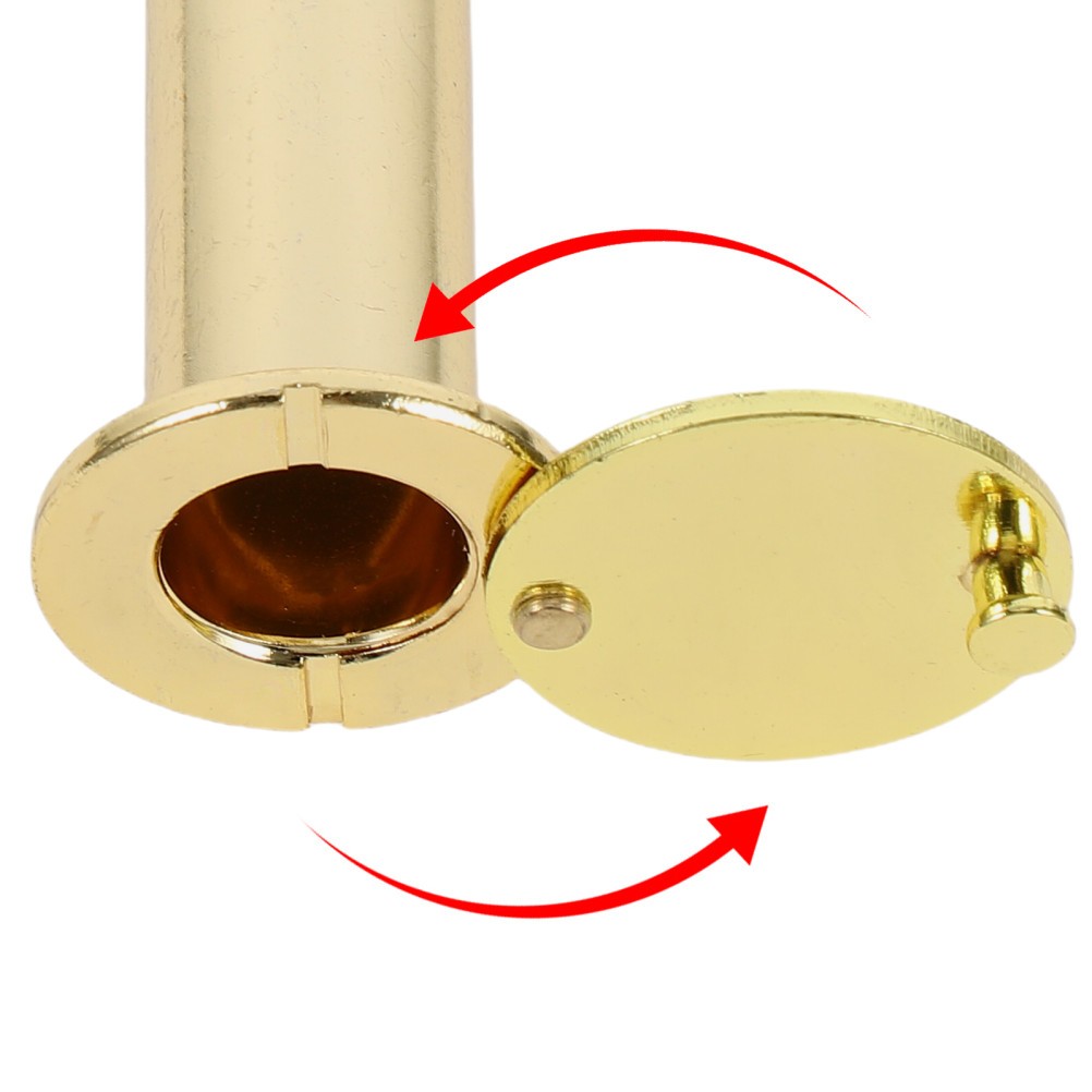 Wide Angle Door Peephole Viewer Adjustable Privacy Protection Security Front