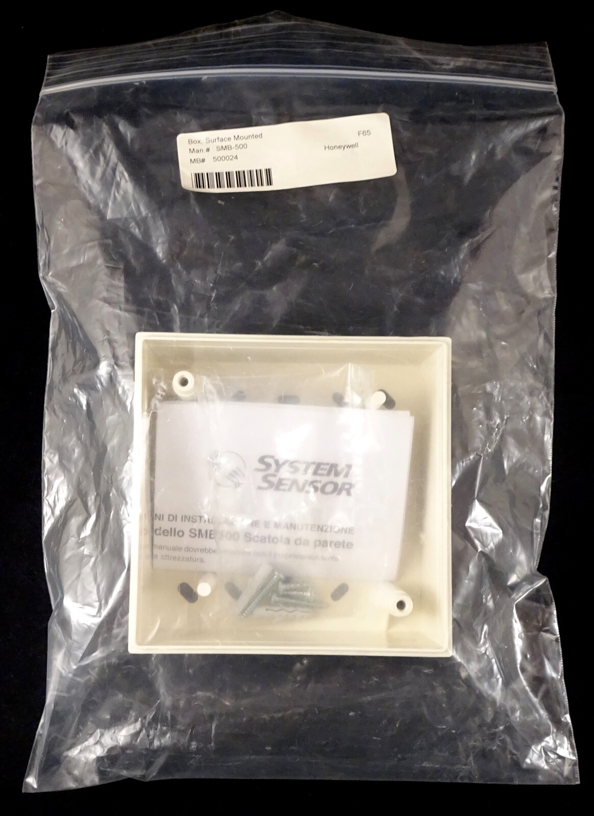 Honeywell System Sensor SMB-500 Surface Mount Box, NEW