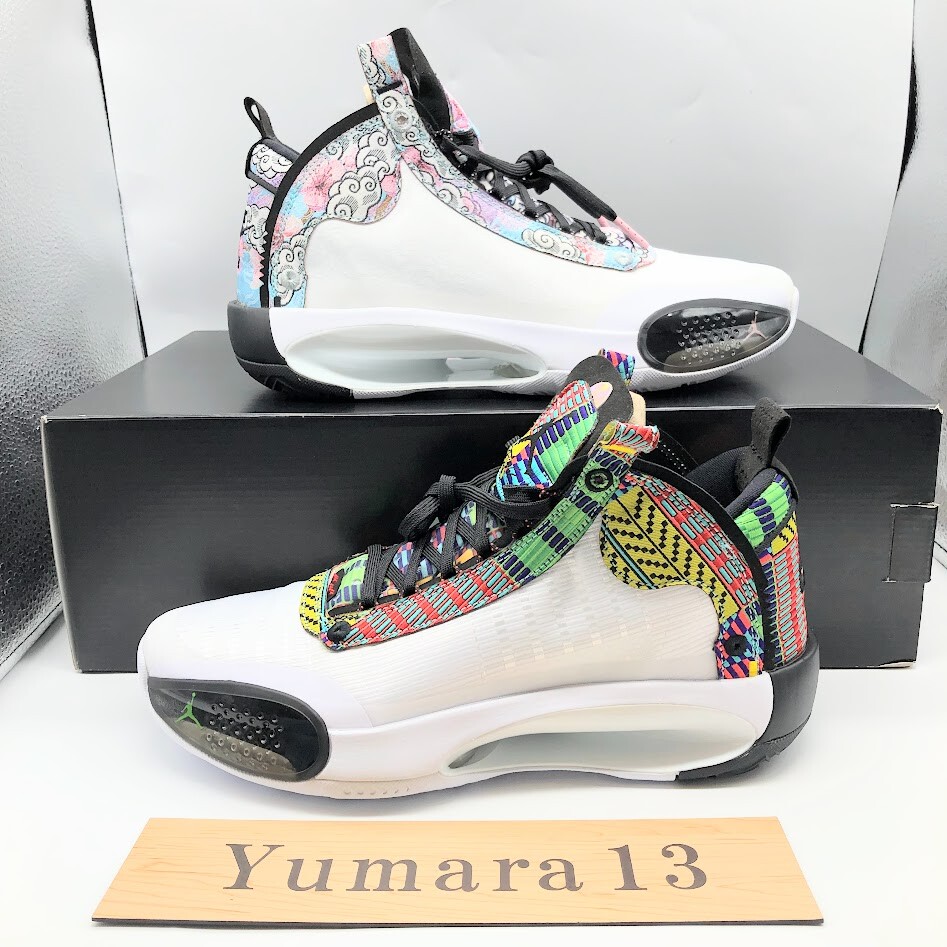 Nike Air Jordan 34 Rui Hachimura PE DA1900-900 US Men's 4-14