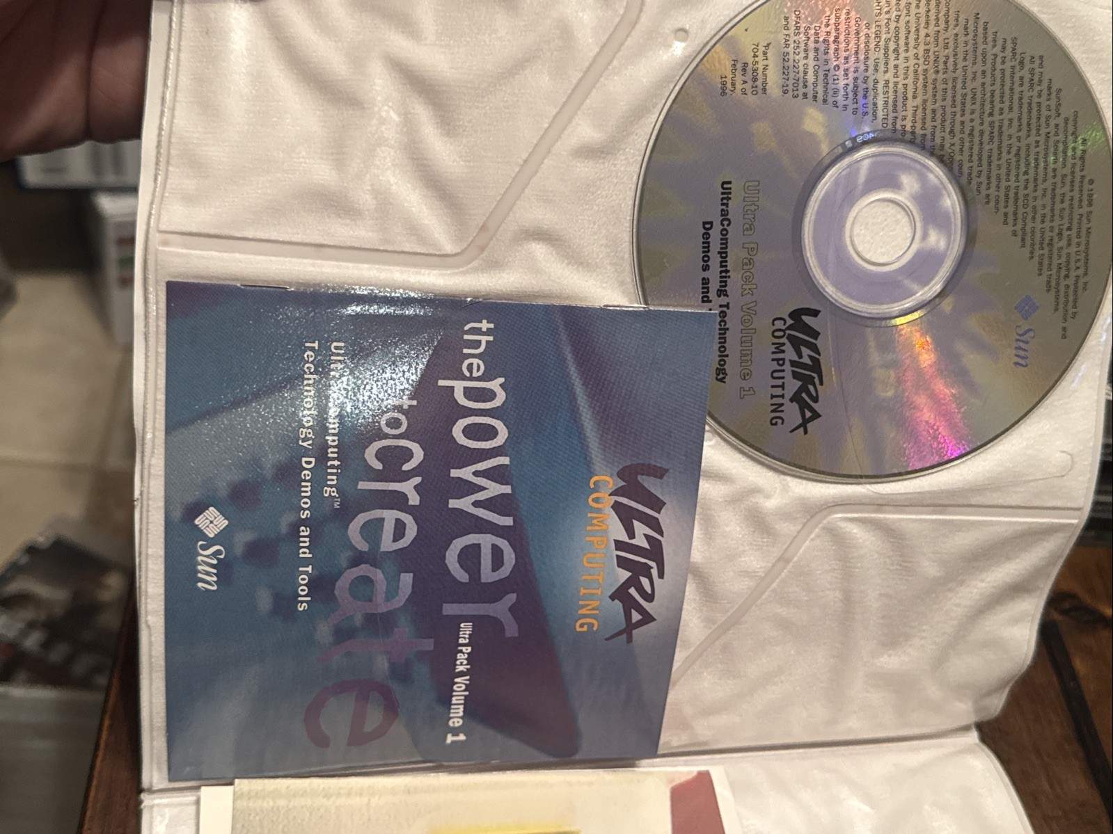 Sun Microsystems Ultra Pack Volume 1 Software CD - Java Showme video Whiteboard
