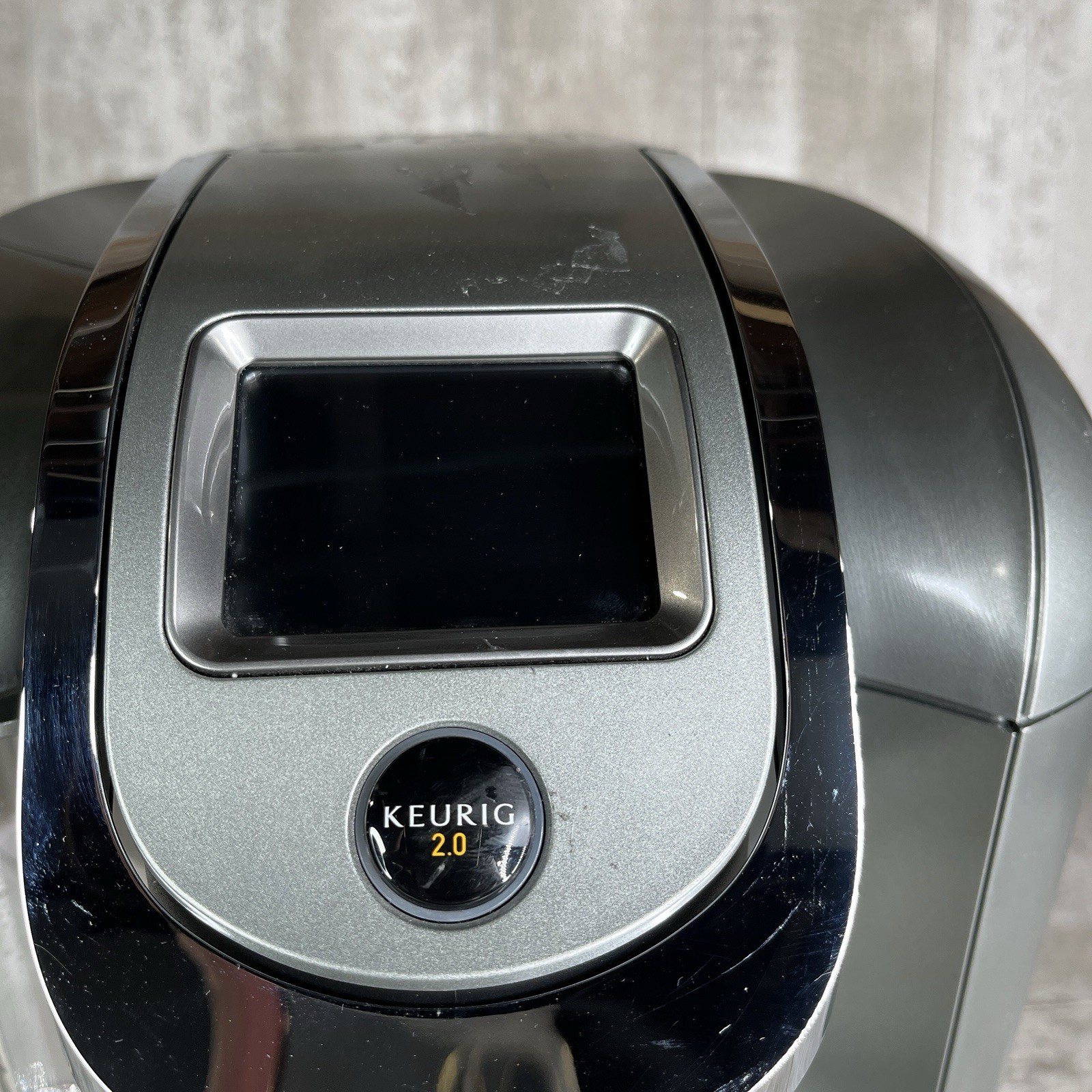 Keurig 2.0 K2.0-500 Touchscreen Digital Coffee Maker KCup Brewer Silver