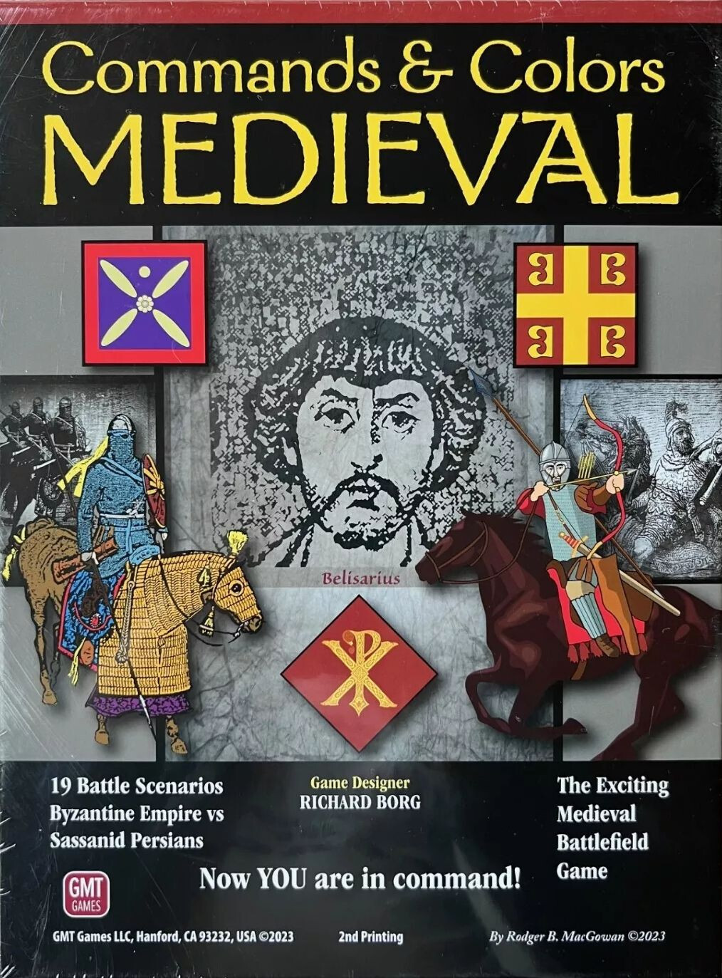 GMT Games: Commands & Colors: Medieval, 2nd Printing NISW Fast Shipping
