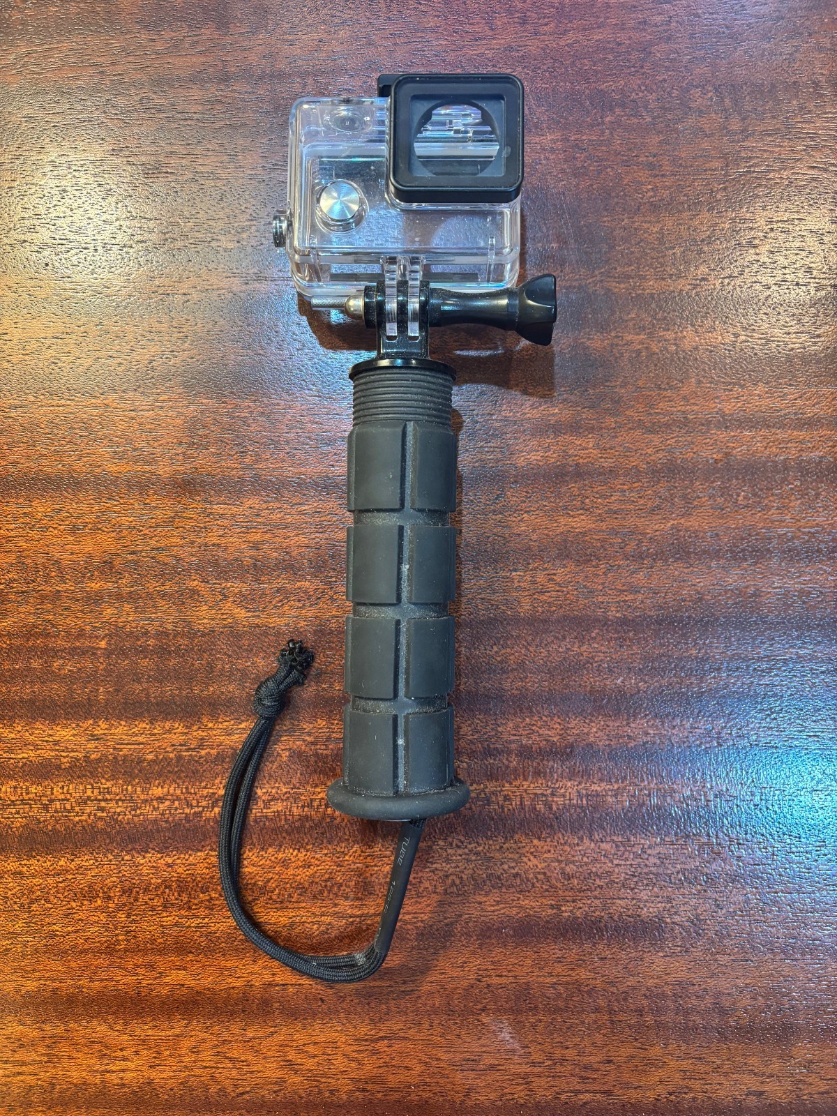 GoPro Waterproof Case and Hand Stick Fits Hero 3, 3+, and 4