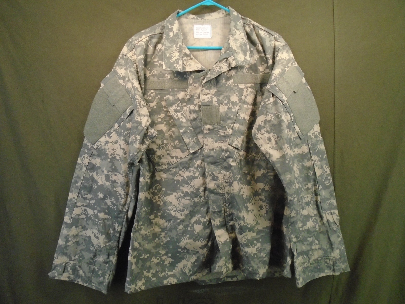 US Military Army Uniform ACU Coat Medium Regular 2013 New Nylon Cotton 245-M