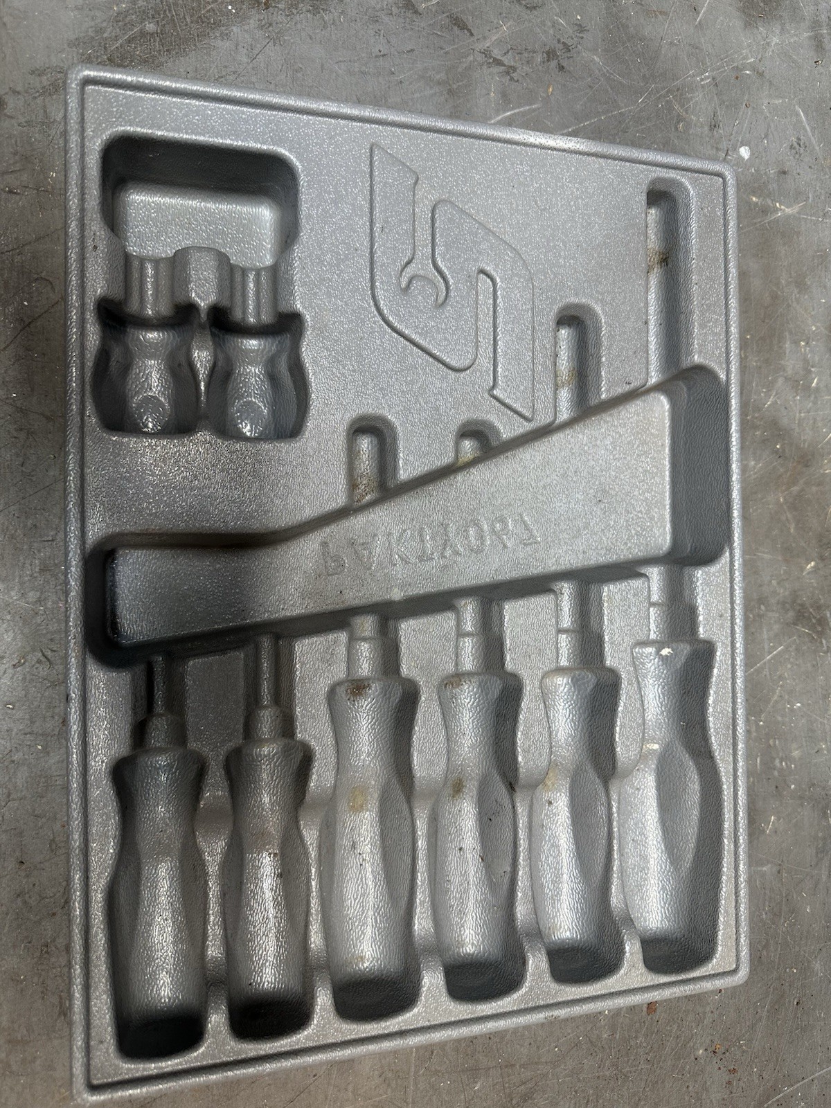 Snap-on PAKTY067 Screwdriver Tray Organizer 8-Piece Soft Grip Instinct Black