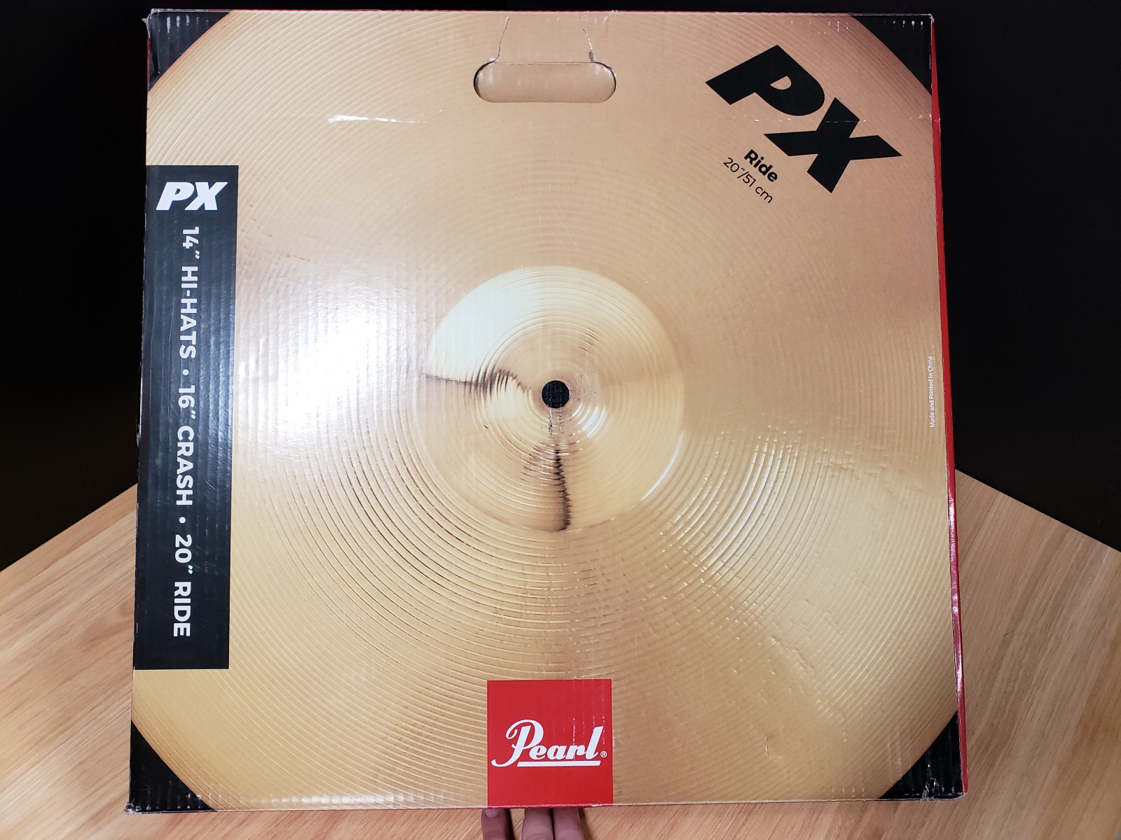 Sabian PX Cymbal Pack (14" Hi Hat, 16" Crash, 20" Ride)