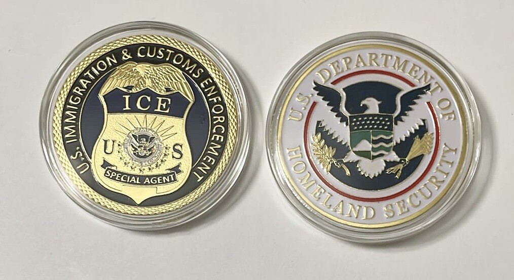 Challenge Coin ICE Special Agent