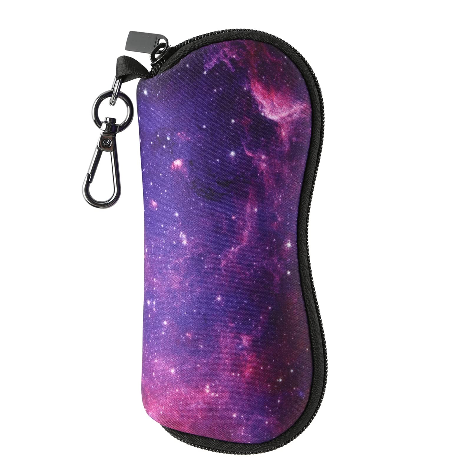 Sunglasses Case, Ultra Light Portable Neoprene Zipper Glasses Case, Soft Eyeg...