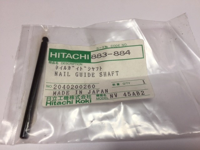 Genuine Hitachi 883-884 883884 Nail Guide Shaft For NV45AB2 NV45AB2(S) NV45AE