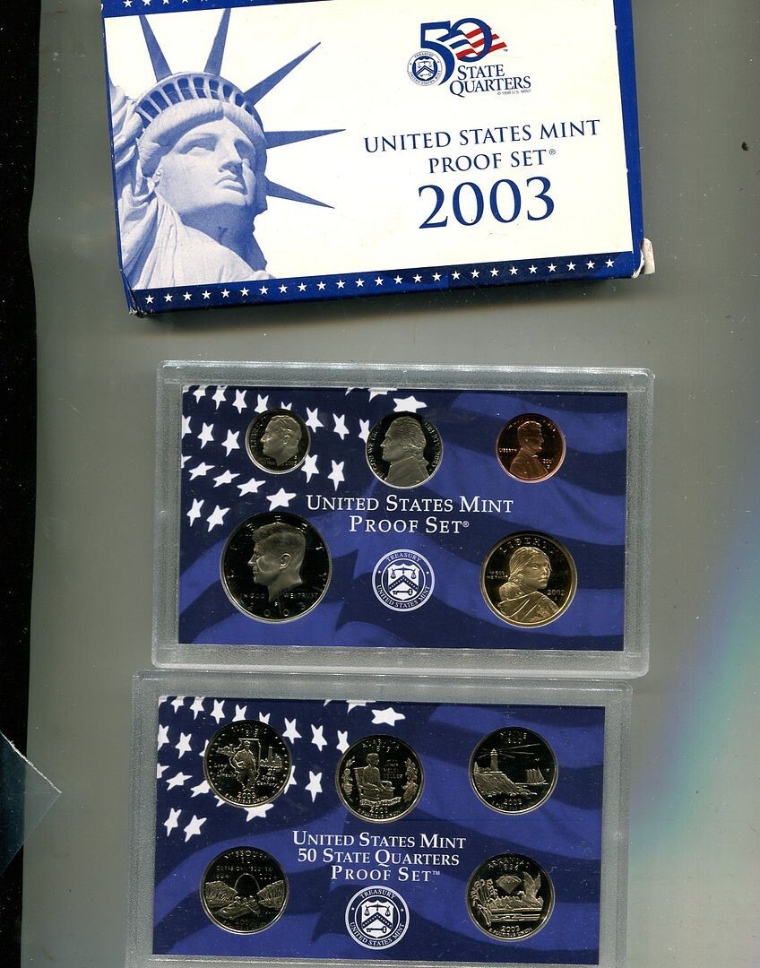 2003 S UNITED STATES ORIGINAL GOVERNMENT PROOF SET