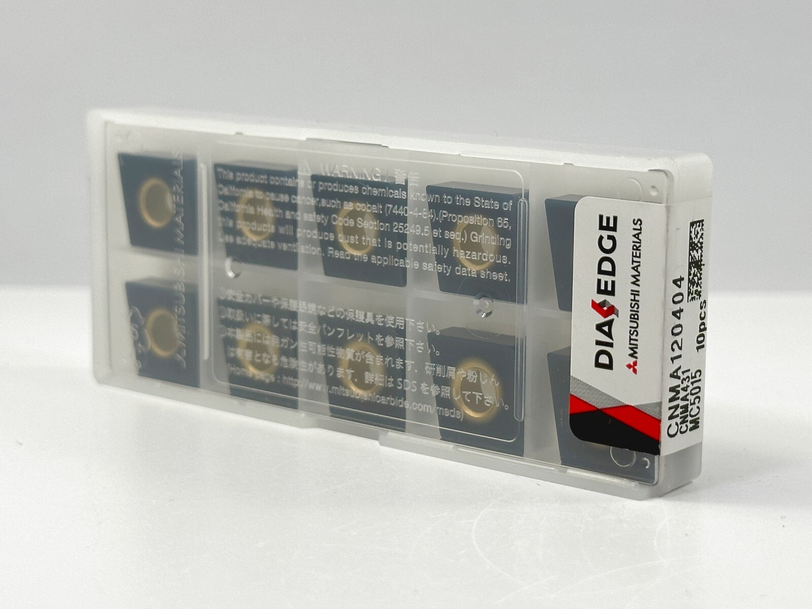 Mitsubishi CNMA431 CNMA120404 | New Carbide Inserts | Grade MC5015 | 10pcs