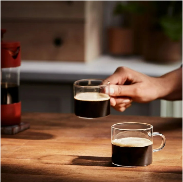4 Pack Folgers Half Caff Medium Roast Coffee, 22.6 oz Canister