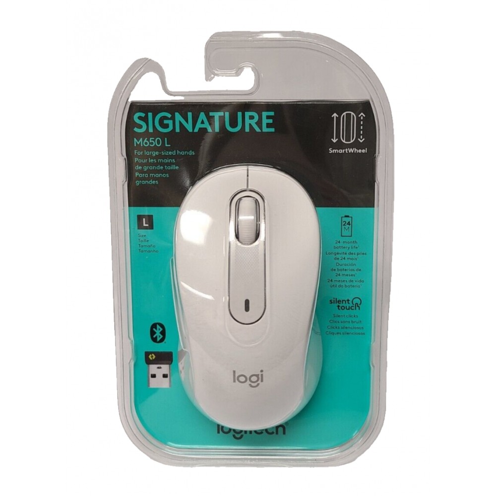 Logitech 910-006233 SIGNATURE M650 L WIRELESS MOUSE FOR LARGE HANDS