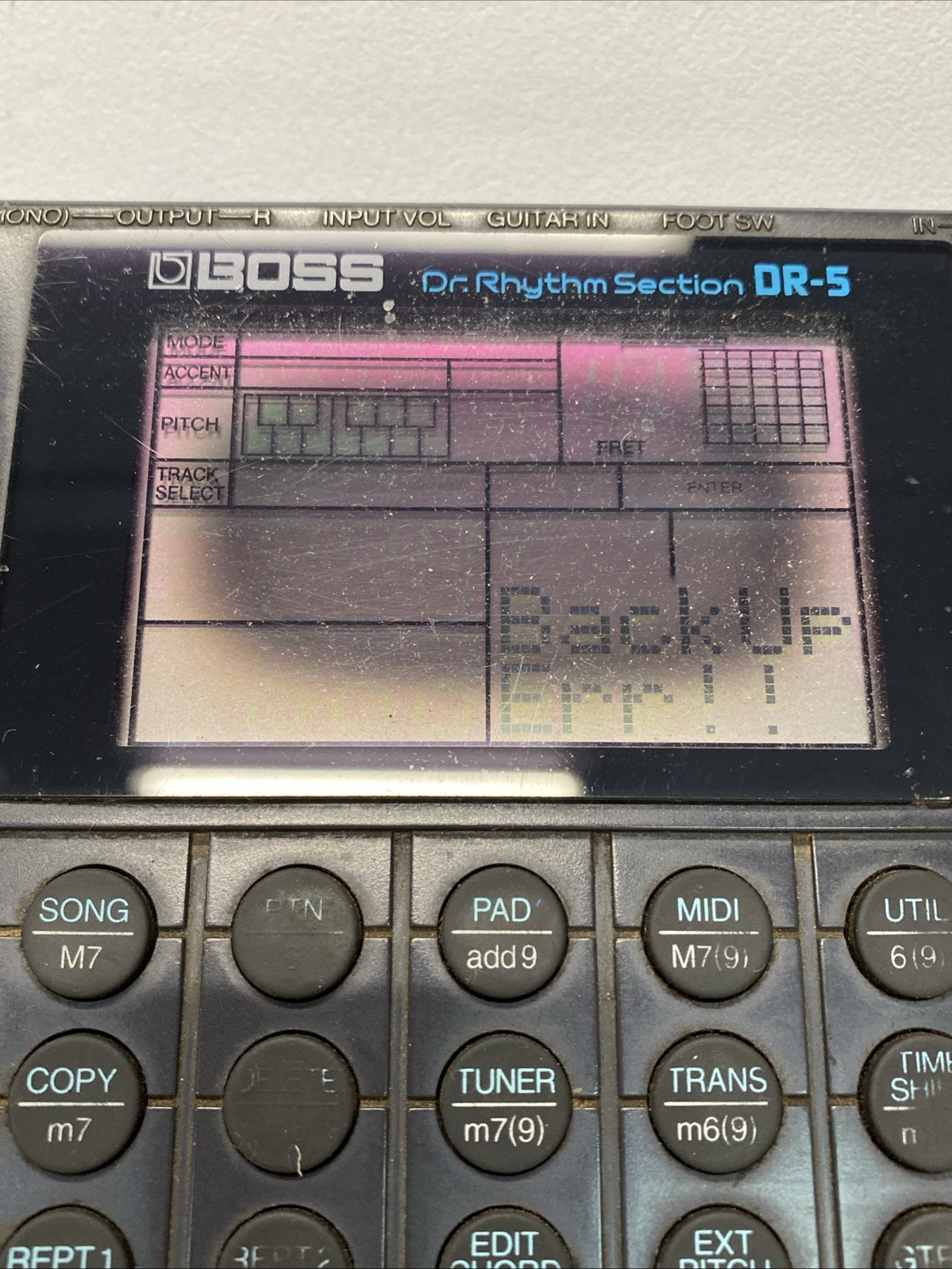 BOSS DR-5 Rhythm Section Drum Machine Sequencer Japan *read* R6