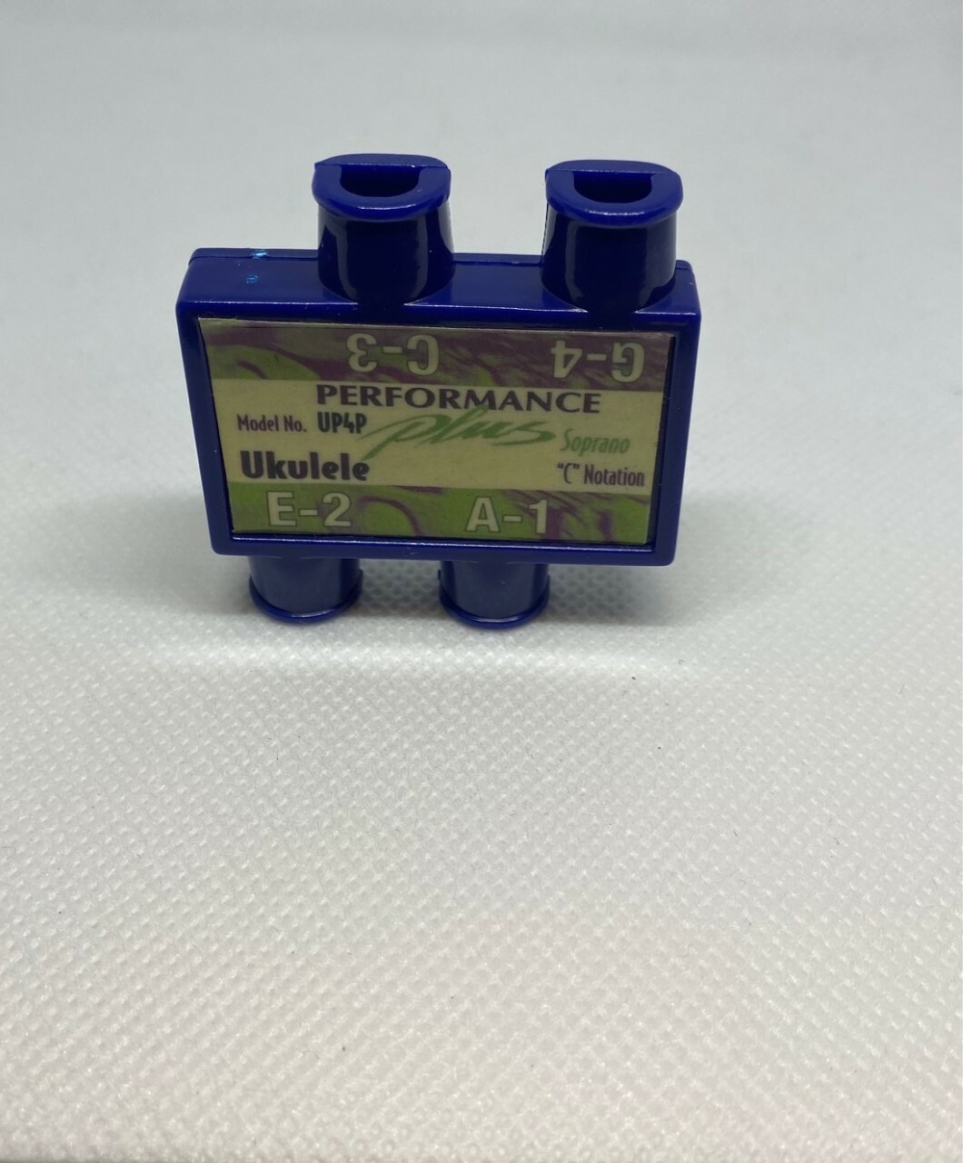PERFORMANCE PLUS SOPRANO UKULELE PITCH PIPE E-A-C-G MODEL UP4P " C" NOTATION