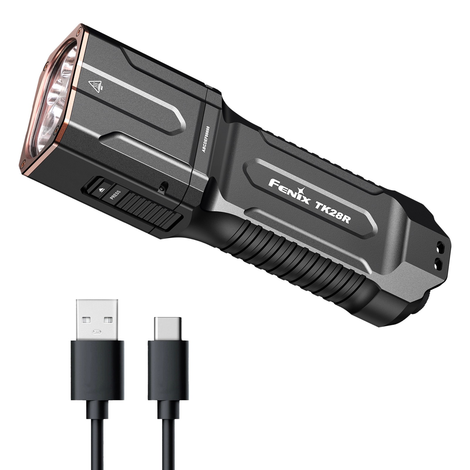 Fenix TK28R 6500 Lumen Rechargeable Tactical Flashlight