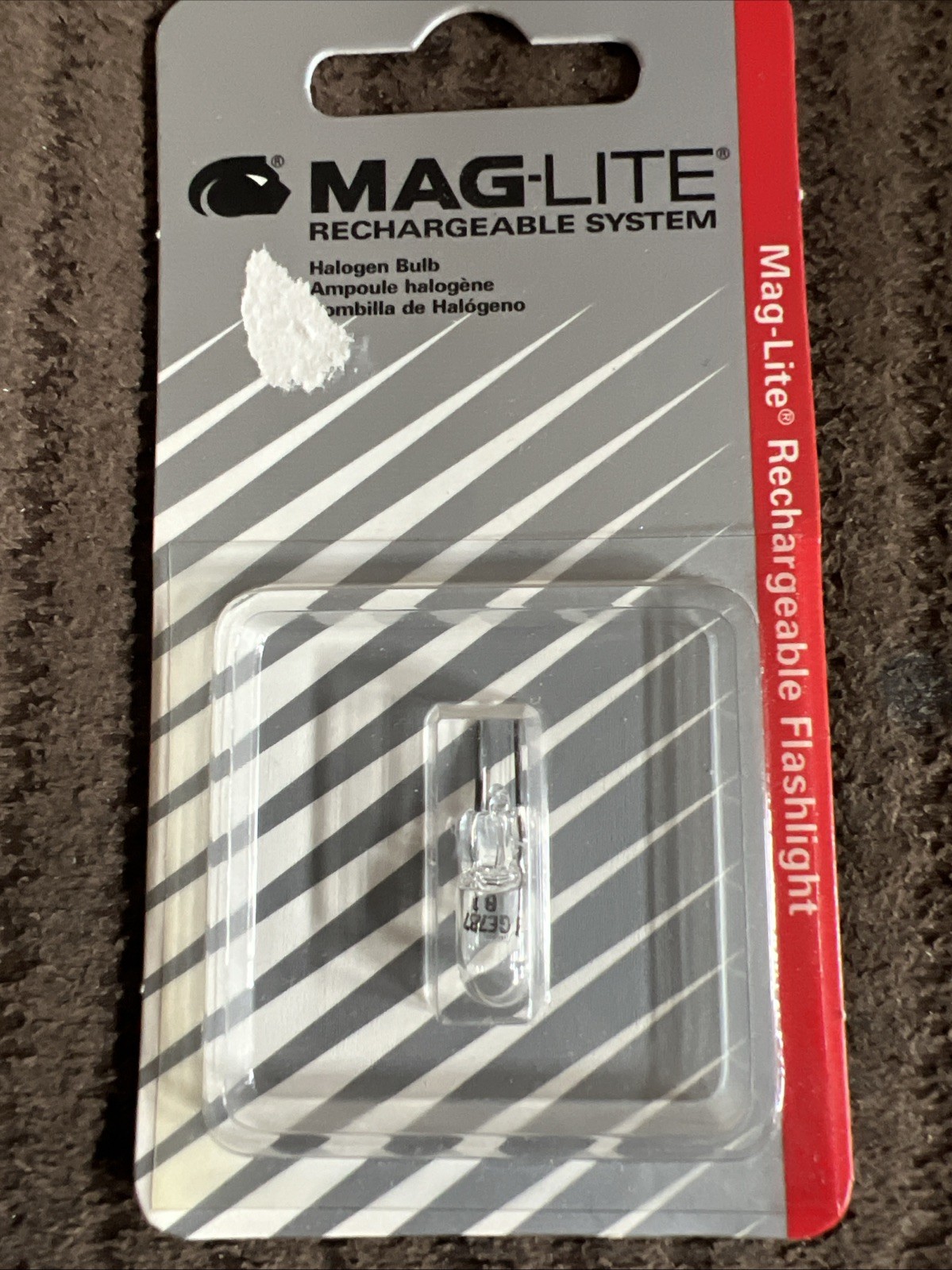 Mag-Lite LR00001 Rechargeable System,  6 volt Replacement Lamp Halogen Bulb New