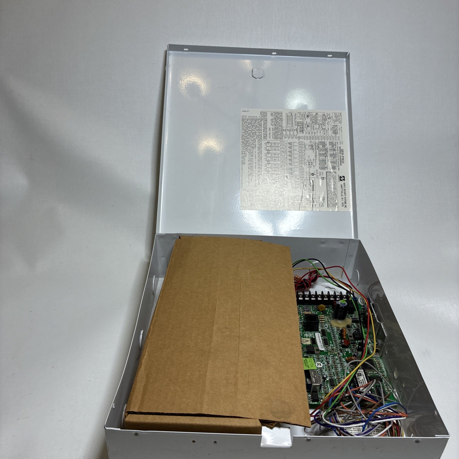 Napco GEM-P1632 Gemini Security Board Panel and Enclosure Case