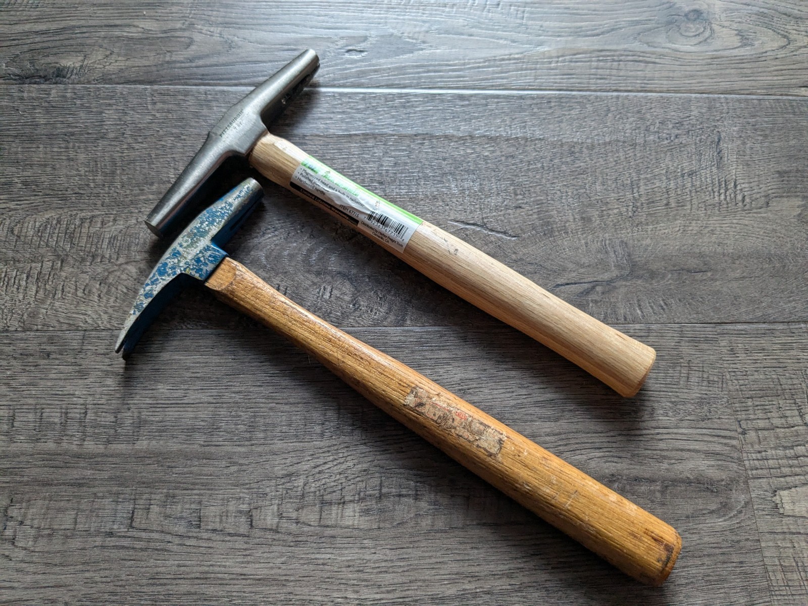 Lot of Two 7 oz Tack Hammers: Pittsburgh & Stanley