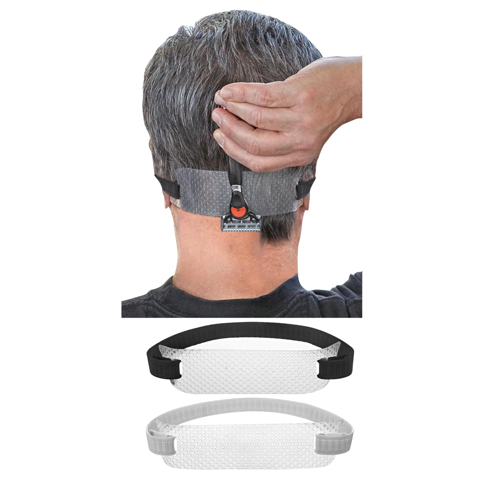 Neck Hair Line, 2 Neckline Templates for Shaving and Keeping a Clean and Nice...
