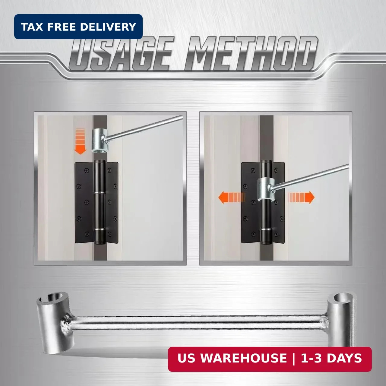 2025 NEW Hinge Adjustment Tool,Easy and Efficient Hinge Hole Adjustment Wrench，1