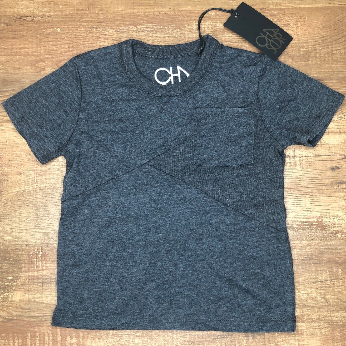 Chaser Shirt Boys Size 6 Short Sleeve Pocket NWT