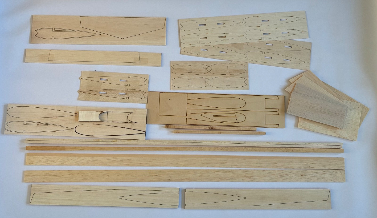 Dick Mathis Mongoose Laser Cut Slow Combat Kit - Control Line Model Airplane