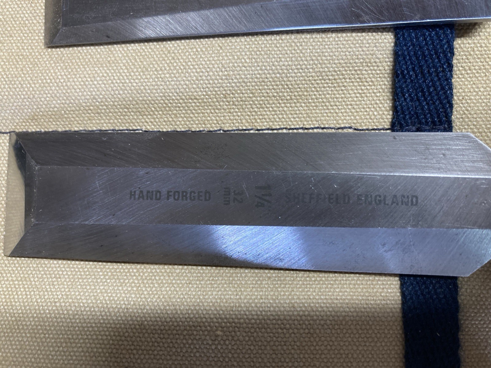 9 Piece Hand Forged Marples Chisel Set
