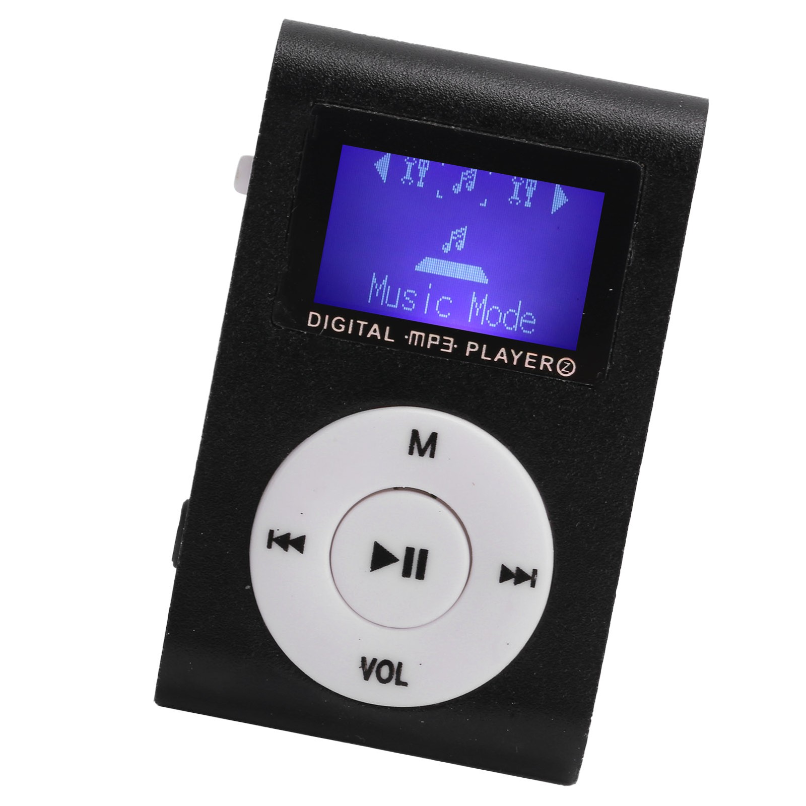 Portable Mini MP3 Music Playerorts BackClip LCD Screen MP3 Support Memory BEA
