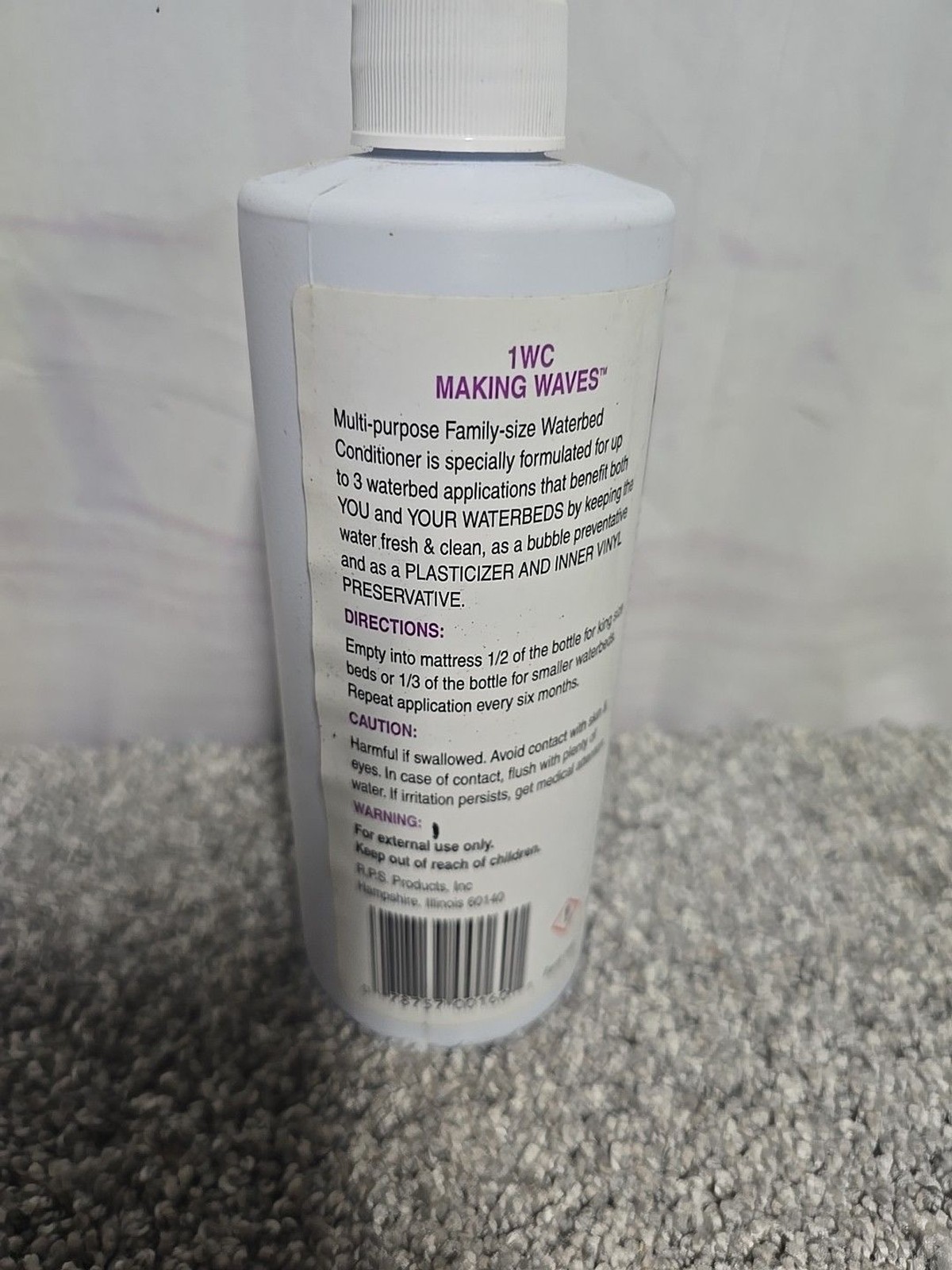 Making Waves 16 Oz. Waterbed Conditioner 1WC Making Waves 1WC