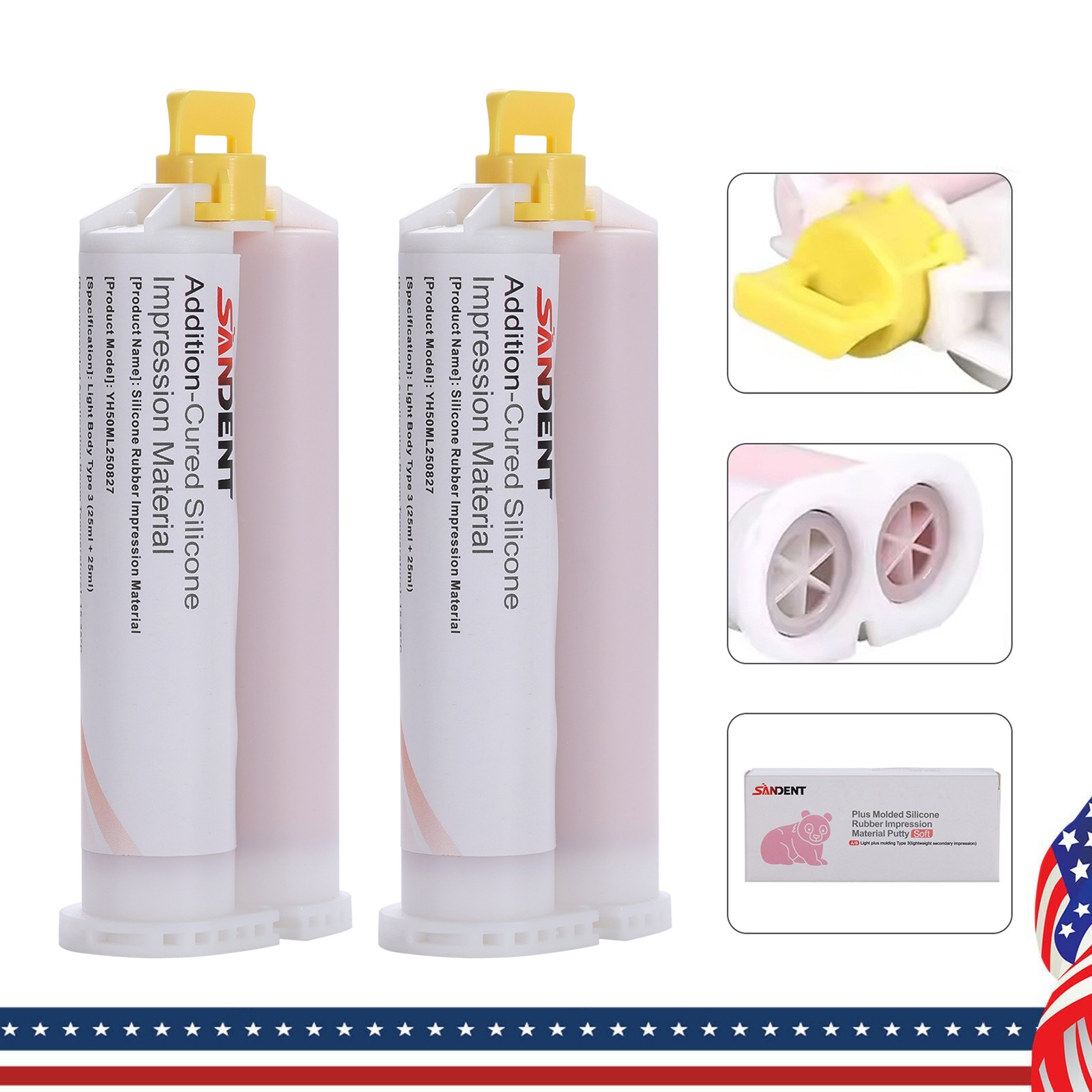 Dental Light Body VPS Impression Material Fast Normal Set PVS