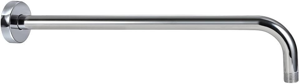 Shower Arm Extension Extra Long Water Outlet PJ1001 w/ Flange Chrome finish 16"