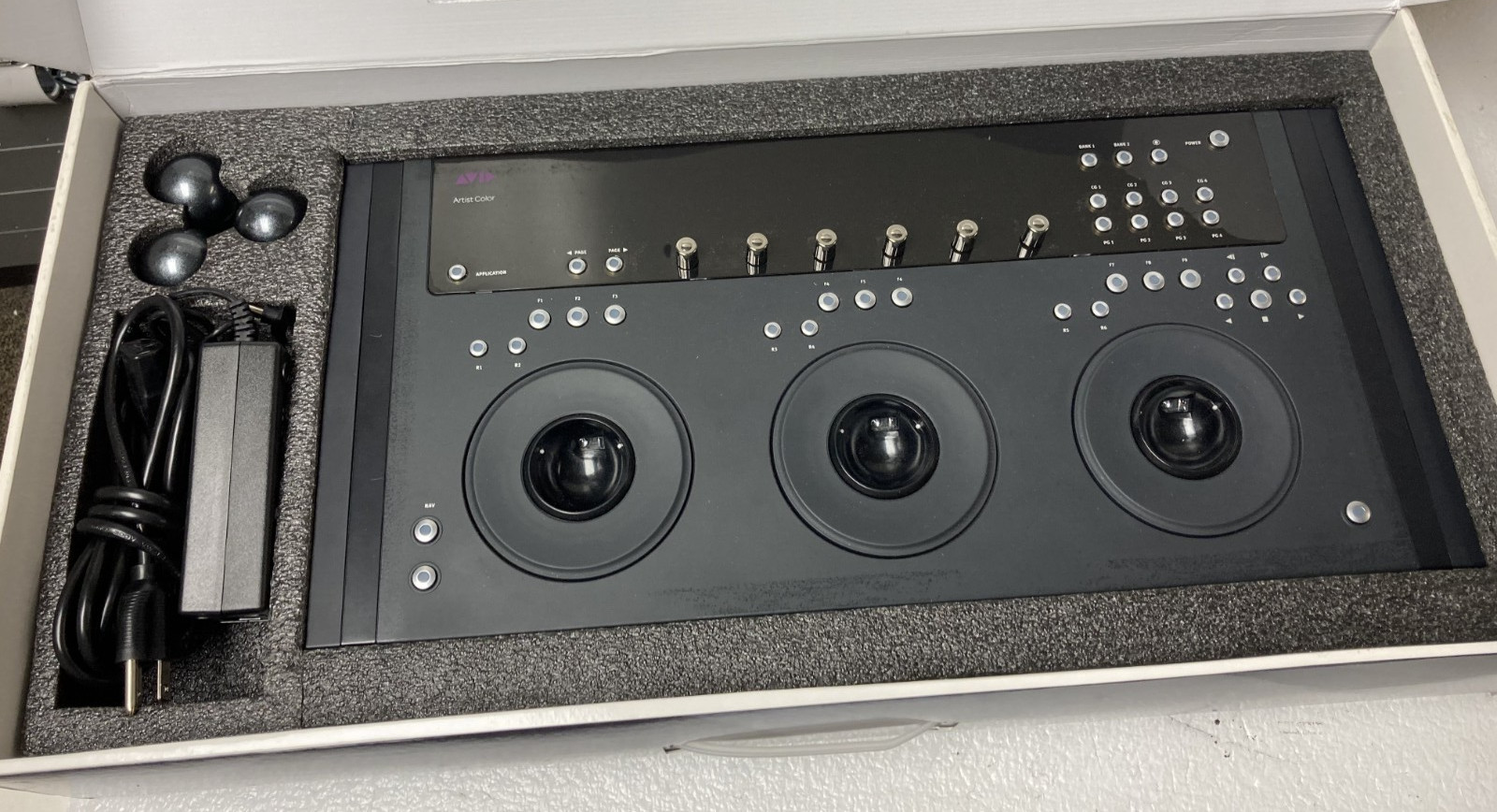 Euphonix MC Color Grading Trackball Control Surface Video Color Controller