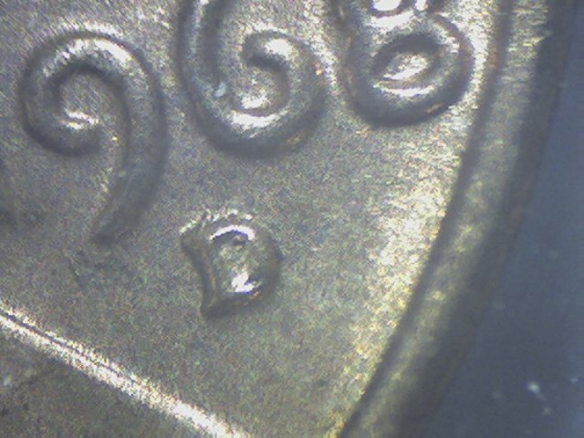 1968-D LINCOLN CENT OMM D OVER S GEM BU BB6