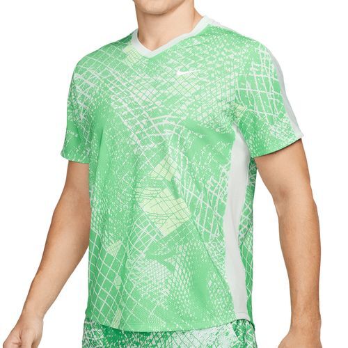 Nike Court Victory Tennis Shirt Men's Spring Green Size M L  DV8841-363