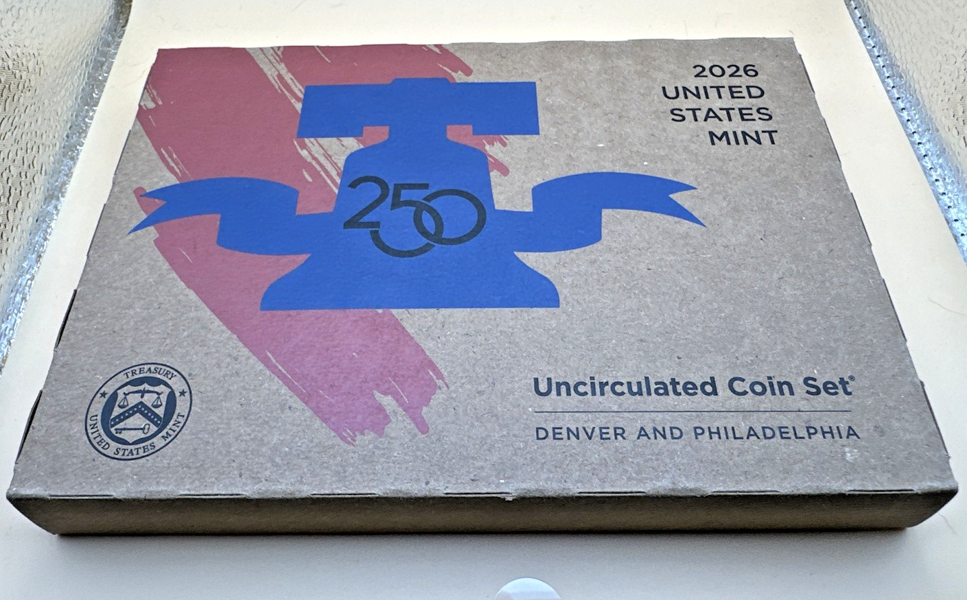 2026 US Mint Uncirculated Coin Set with Dual date Penny - IN HAND (Unopened)