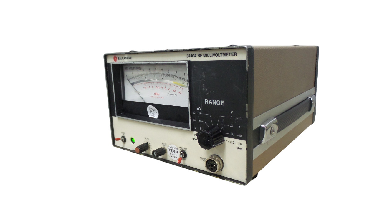 BALLANTINE 3440A RF MILLIVOLTMETER - Free Shipping