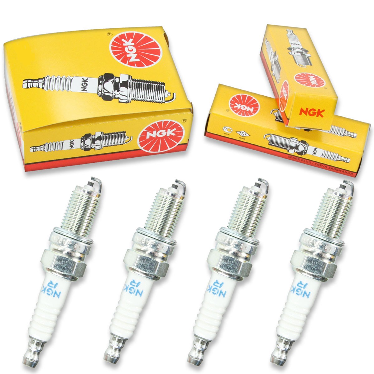 4pcs 1994 Ducati 916 NGK Standard Spark Plugs 916 Kit Set Engine ou