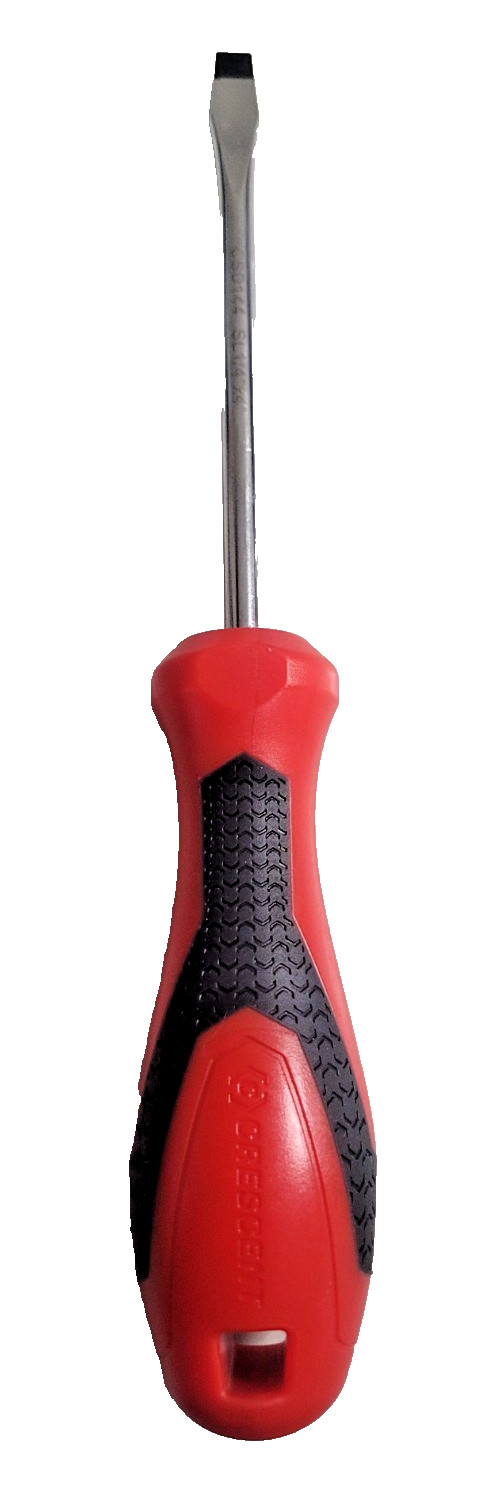 Crescent CSD144 1/4" x 4" Mechanics Slotted Screwdriver Round Shank