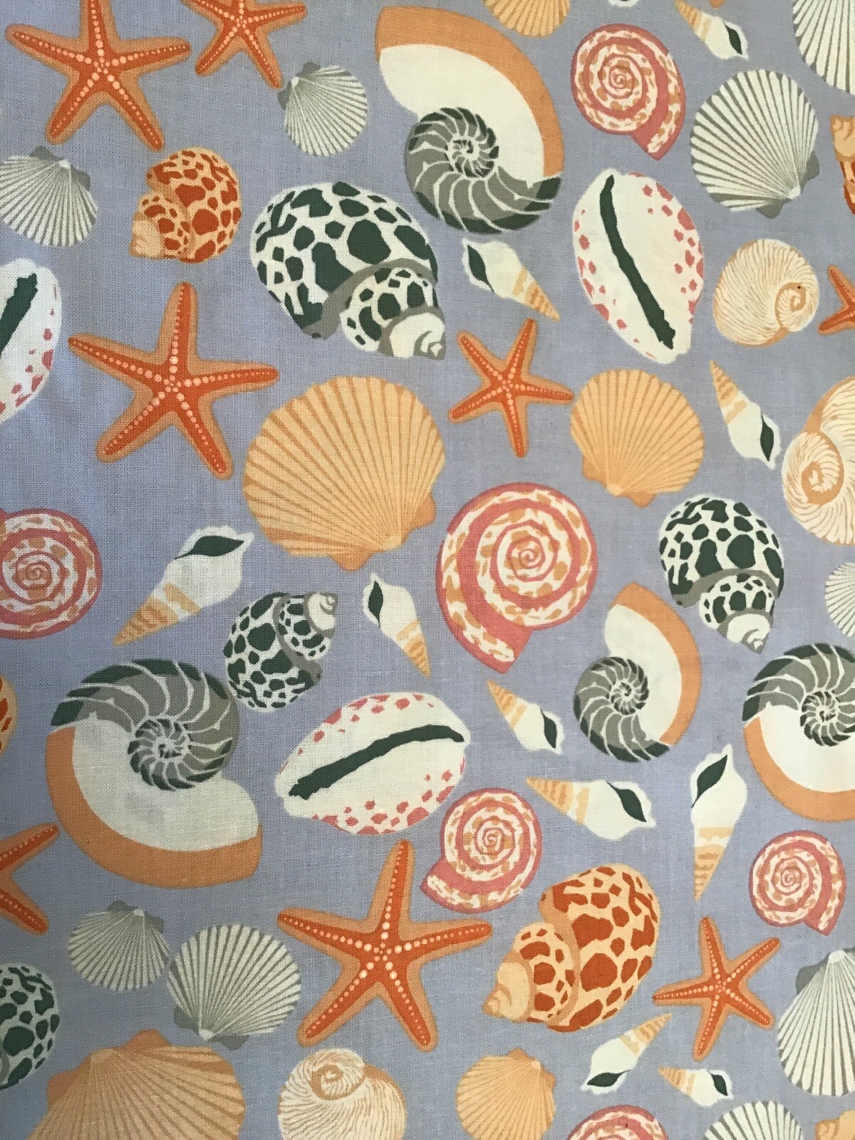 Fabric Seashell Cabana 5973, sold by the yard