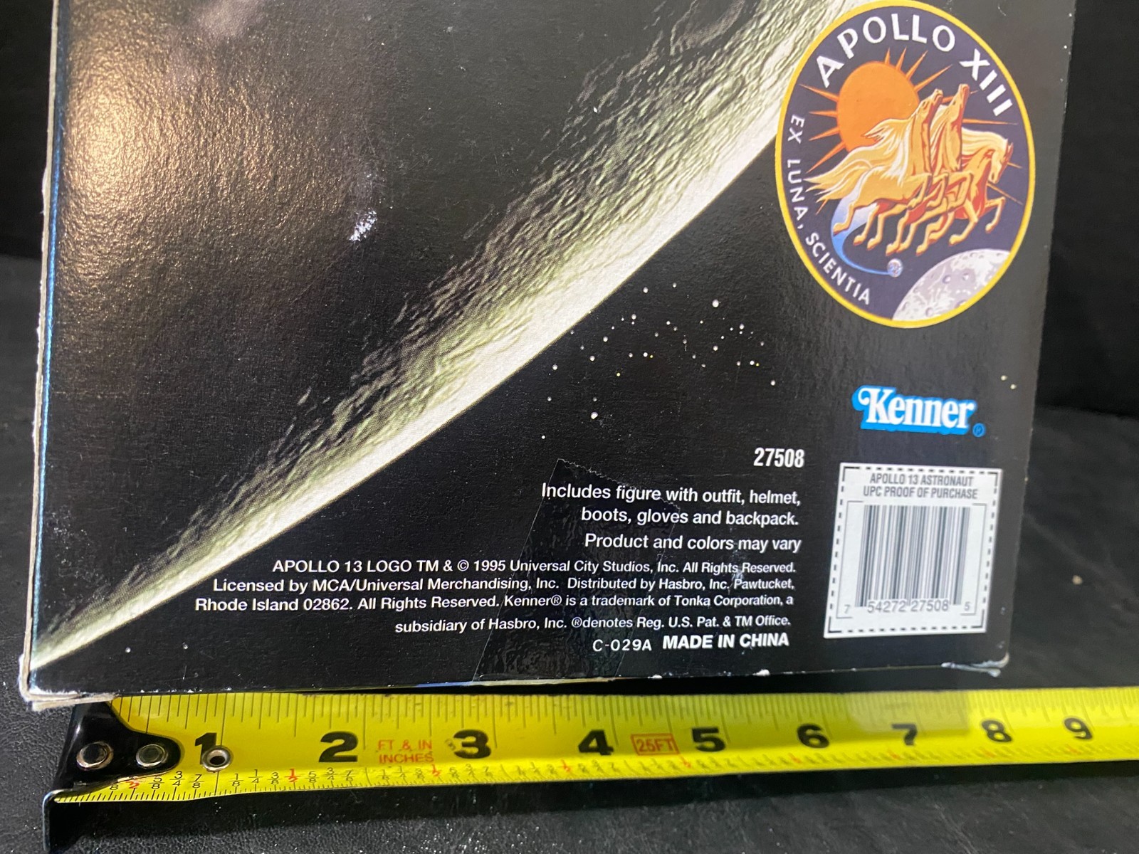 Apollo 13 Astronaut figure Kenner 27508 vintage 1995