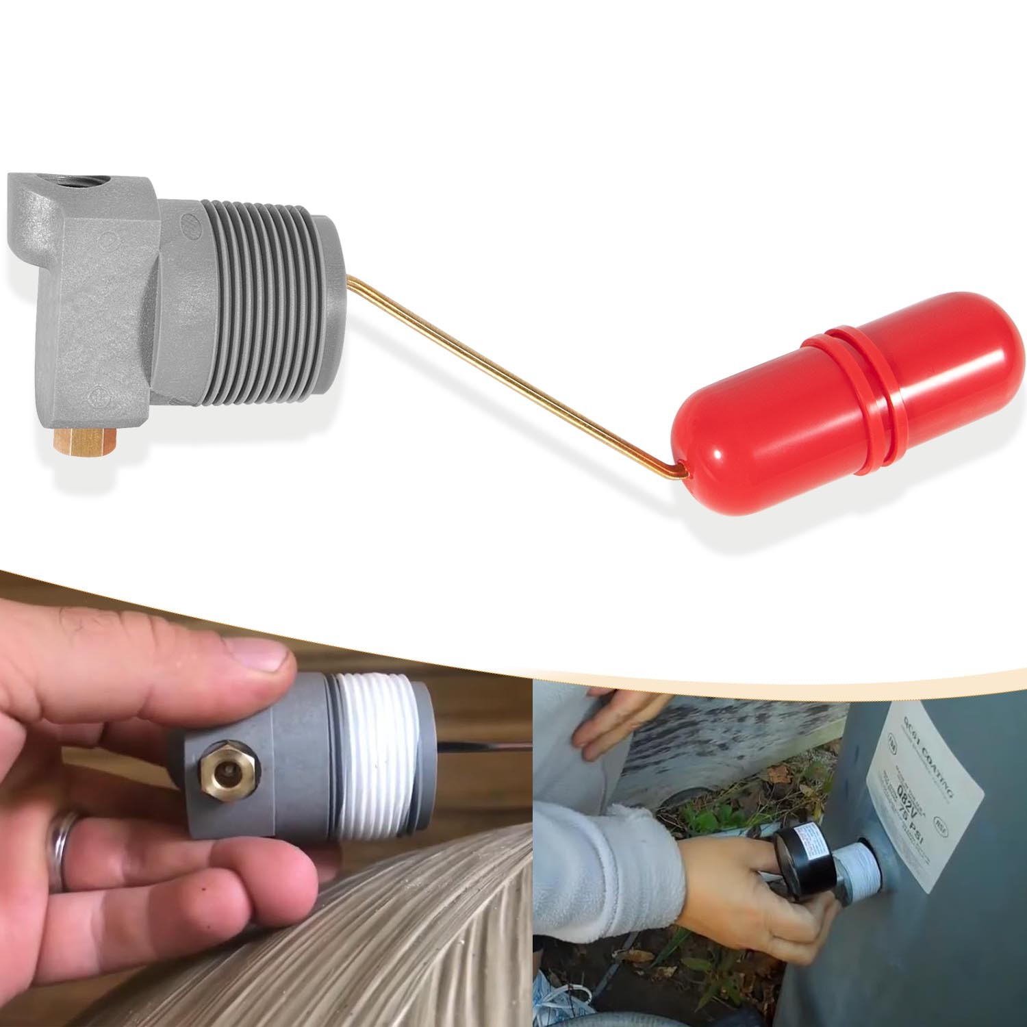 F93B-1C Air Volume Control 1-1/4" for Deep Wells and Water Tank System