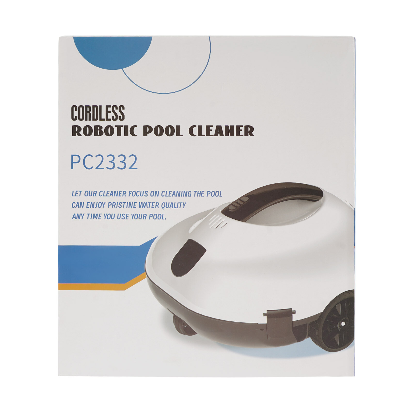 Robot Swimming Pool Vacuum Cleaner Cordless Wireless Smart Automatic Pool Wiper