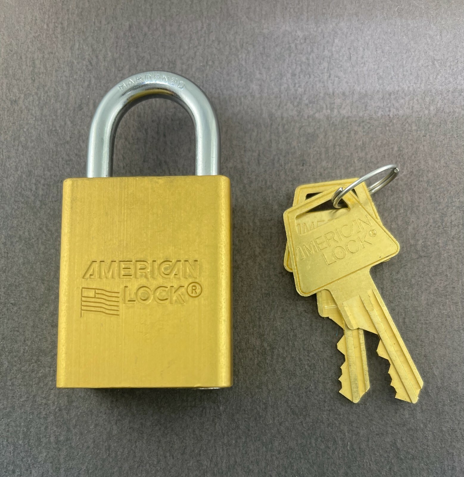 American Padlocks A1105 Rekeyable , 1 in shackle length